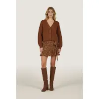 Esqualo Skirt Wrap Wild Skins Print Taglia: 46 | Minigonne Outlet | Donna