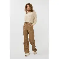Esqualo Trousers Wide Vegan Leather Sand Taglia: 36 | Pantaloni da completo Outlet | Donna | Marrone