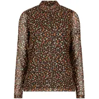 Esqualo Top Mesh Wild Print Print Taglia: L | Maglie a manica lunga Outlet | Donna