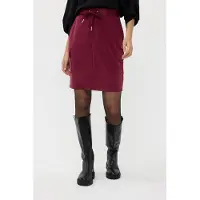 Esqualo Skirt Cargo Modal Wine Red Taglia: S | Minigonne Outlet | Donna | Rosso