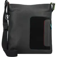Mywalit Borsa a tracolla Vera Pelle 22 cm nero
