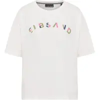 Elbsand Women's Moana T-shirt Donna (XL, bianco)