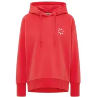 Elbsand Women's Leah Felpa con cappuccio Donna (XS, rosso)