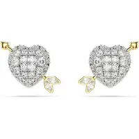 Swarovski Orecchini oro / argento / trasparente