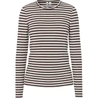 Pieces Top A Maniche Lunghe | Marrone | M