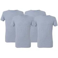 Mcgregor Premium - Stretch T-shirt - 4-pack Grey Taglia: XXL | Magliette basic Outlet | Uomo | Grigio