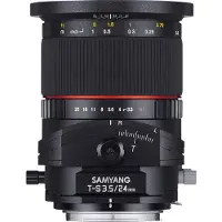 Samyang obiettivo decentrabile T-S 24mm f/3.5 ED AS UMC per Sony E