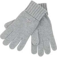 Gant per uomo. 9910047 Guanti Blend Logo Gloves grigi (OSFA), Casual, Grigio, Cotone