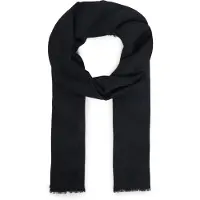 Liu Jo stola da donna in viscosa con logo monogram all over nera