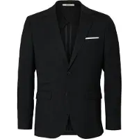 Selected Giacca A Petto Unico Uomini Nero 42