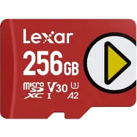 Lexar Scheda Di Memoria Microsdxc Play Uhs-i 256gb V30