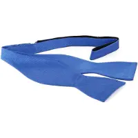 Suitable Papillon in seta blu medio F05 Blu