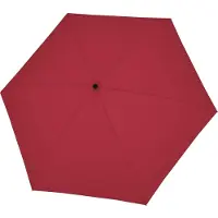 Doppler Ombrello 'Fiber Micro Flat ' rosso