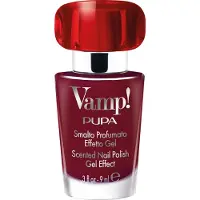 PUPA Milano Smalto VAMP! (Scented Smalto Gel Effect) 9 ml - Tonalità: 221 Infinite Burgundy