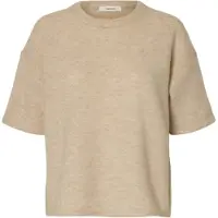 Selected Pullover A Maglia Donne Beige XS
