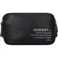 GUESS Marsupio 'NEW YORK' nero / bianco