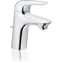 GROHE Wave Miscelatore Monocomando per Lavabo con Sistema di Scarico Cromo Starlight 32284001