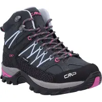 CMP Women's Rigel Mid Trekking Shoes Waterproof Scarpe da trekking Donna (38, nero/blu)