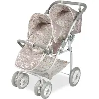 Munecas Arias Passeggino Doppio Fantasy Con Maniglione Regolabile In Altezza 47-77 Cm 45x70x73 Cm