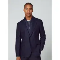 Hackett London per uomo. HM443291 Sformato di mare americano (44/32), Casual, Da sera, Lana, Classico, Manica lunga, Navy