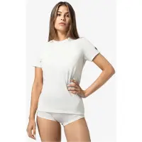 Super.natural Women's Sierra 140 Tee Maglia merino Donna (L, bianco)