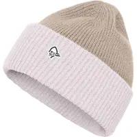 Norrøna - Berretto in cotone organico - /29 Heavy Merinoull Contrast Beanie Pure Cashmere - Bianco