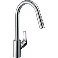 Hansgrohe HG Einhandmischer Spültisch Focus 240 mit Ausziehbrause verchromt