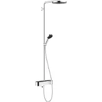 Hansgrohe Pulsify Showerpipe 260 a 1 getto, con miscelatore termostatico per vasca, con Shower Tablet Select 400