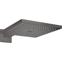 Hansgrohe HG Kopfbrause Raindance E 300 1jet mit Brausearm 390mm brushed black chrome
