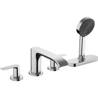 Hansgrohe Vivenis Robinetteries de bord de baignoire 4 trous avec sBox, 75444000, 75444000