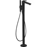 Axor hansgrohe Citterio C Mitigeur monocommandé pour bain au sol, 2 consommateurs, Cubic cut, 49441670, 49441670