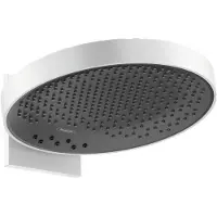 Hansgrohe Douche de tête Rainfinity 360 3 jets avec raccordement mural, 26234700, 26234700