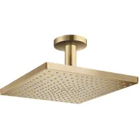 Hansgrohe Douche de tête Raindance E 300 Air 1jet, de la taille d'une main, avec raccordement au plafond, 26250140, 26250140