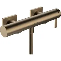 Hansgrohe Mitigeur de douche monocommande Tecturis E, 1 point d'eau, apparent, 73620140, 73620140
