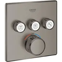 GROHE Thermostat Grohtherm SmartControl avec trois vannes d'arrêt, 29126AL0, 29126AL0