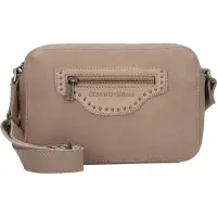 Cowboysbag Enterprise Borsa a tracolla Vera Pelle 25 cm beige