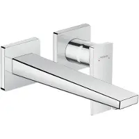Hansgrohe Metropol mitigeur monocommande de lavabo encastré, poignée, saillie de 225 mm, montage mural, 32526000, 32526000