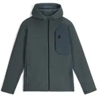 Spyder - Giacca di pile con cappuccio - Bandit Hooded Jacket Slate Blue per Uomo - Taglia L