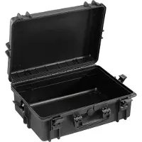 PLASTICA PANARO MAX 505 valigetta impermeabile e antipolvere in nero IP 67