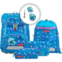Step by step Fit Set di borse per la scuola 5 pezzi blu