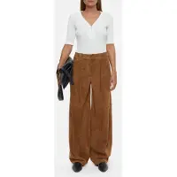 Closed Half Placket V Neck T-shirts Ivory Taglia: XS | Camicie Outlet | Donna | Bianco