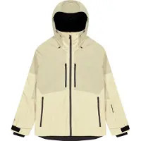 Picture Organic Clothing - Giacca da sci impermeabile e traspirante da donna - Sygna Jkt Wood Ash per Donne in Pelle - Taglia L - Beige