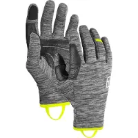 Ortovox Fleece Light Glove Guanti Uomo (S, grigio)