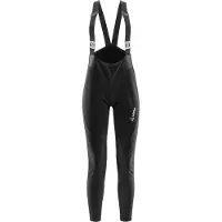Löffler Women's Warm-Up Bib Tights Airblocc Warm Pantaloni sci di fondo Donna (34, nero)