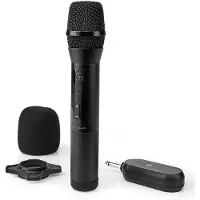 Nedis Microfono Mpwl200bk