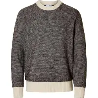 Selected Pullover Uomini Marrone XXL
