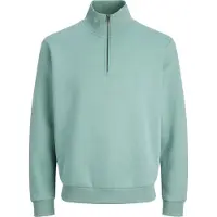Jack & Jones Felpa Con Mezza Zip Semplice