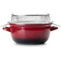 Ibili Friggitrice Volcano Con Cestello 24 Cm