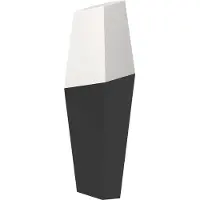 Eglo Applique da esterni Farindola in nero/bianco