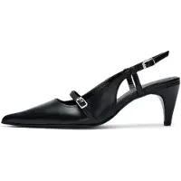 Selected Slingback Donne Nero 39